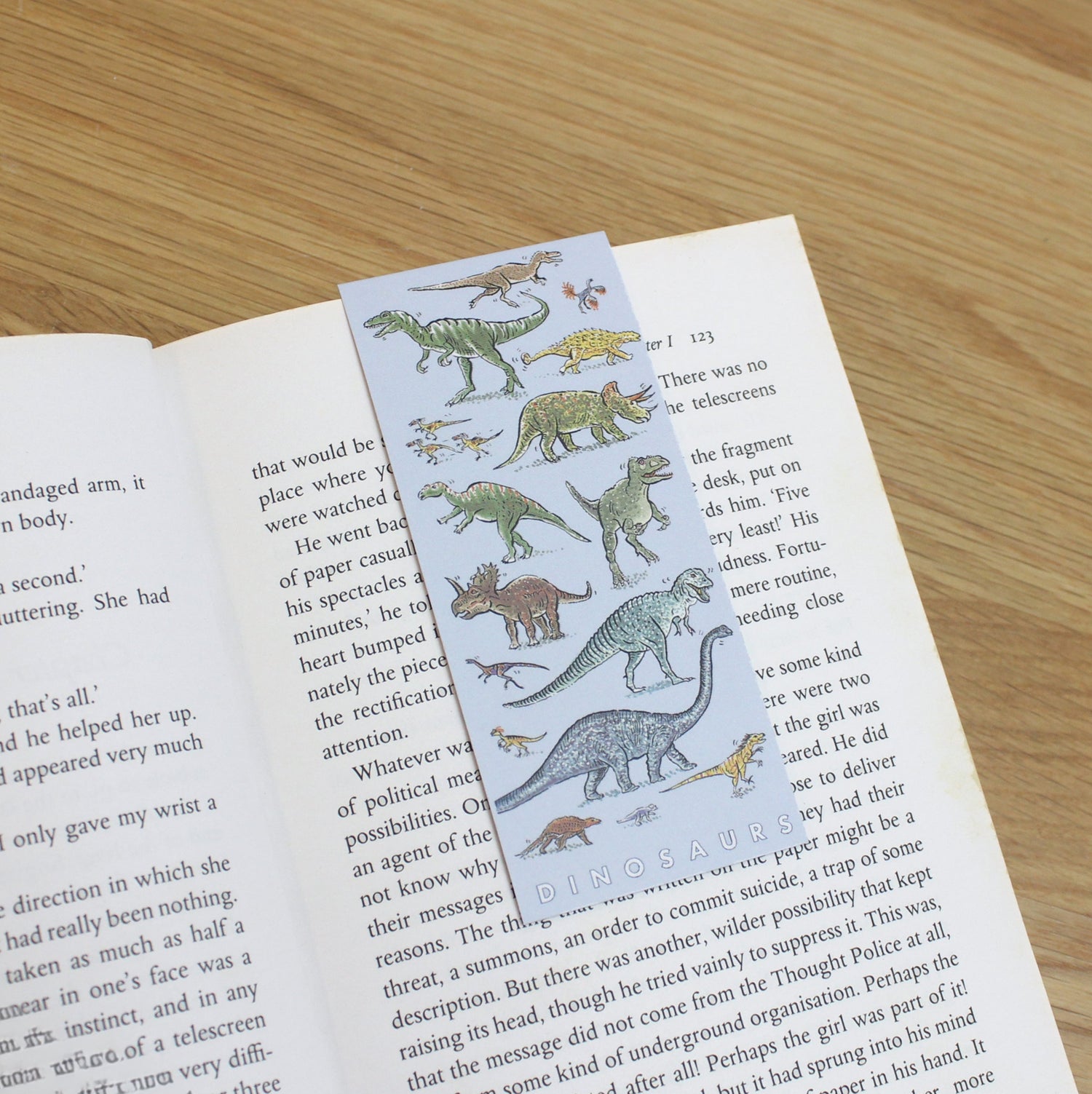 Dinosaurs Magnetic Bookmark