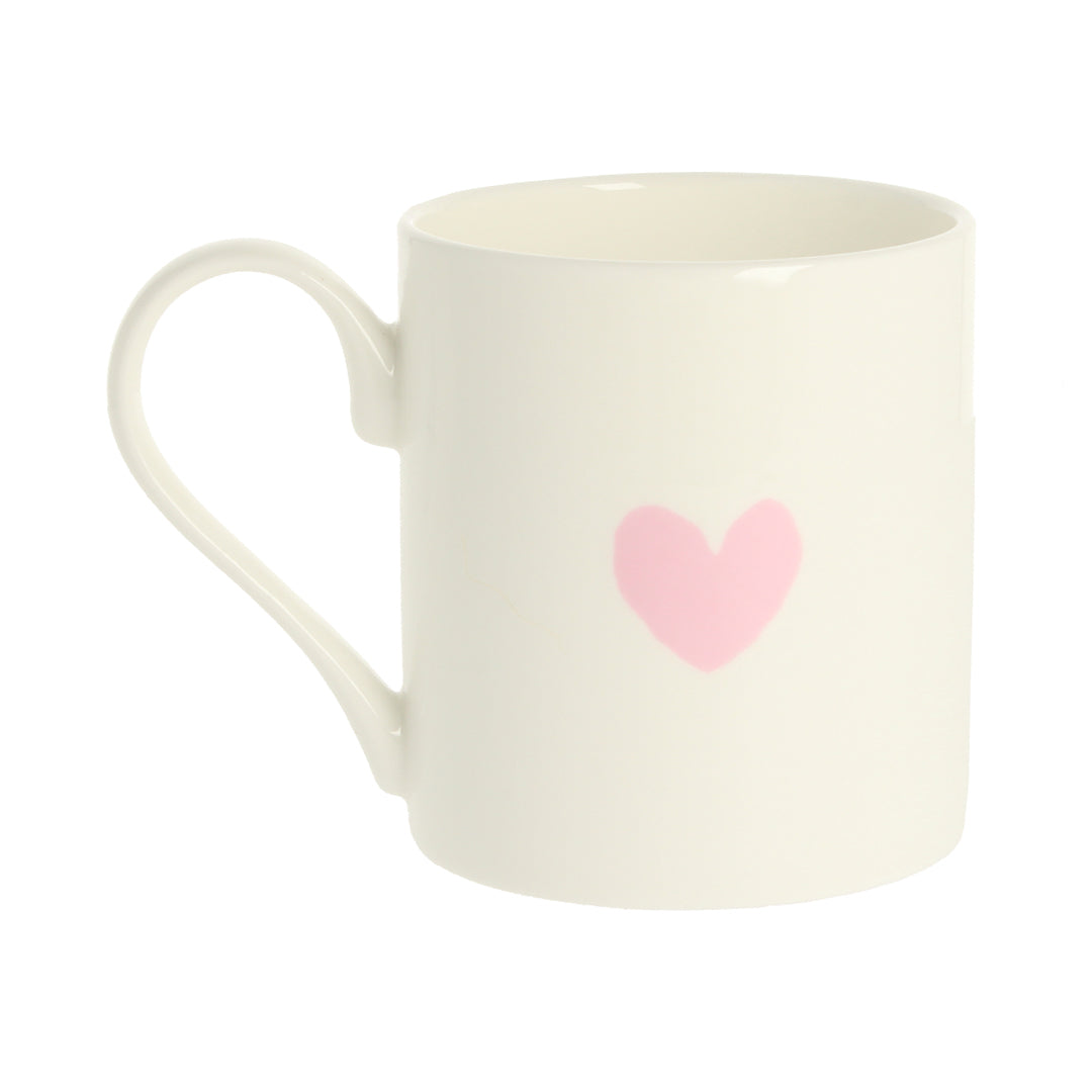 Wee Heart Light Pink mug