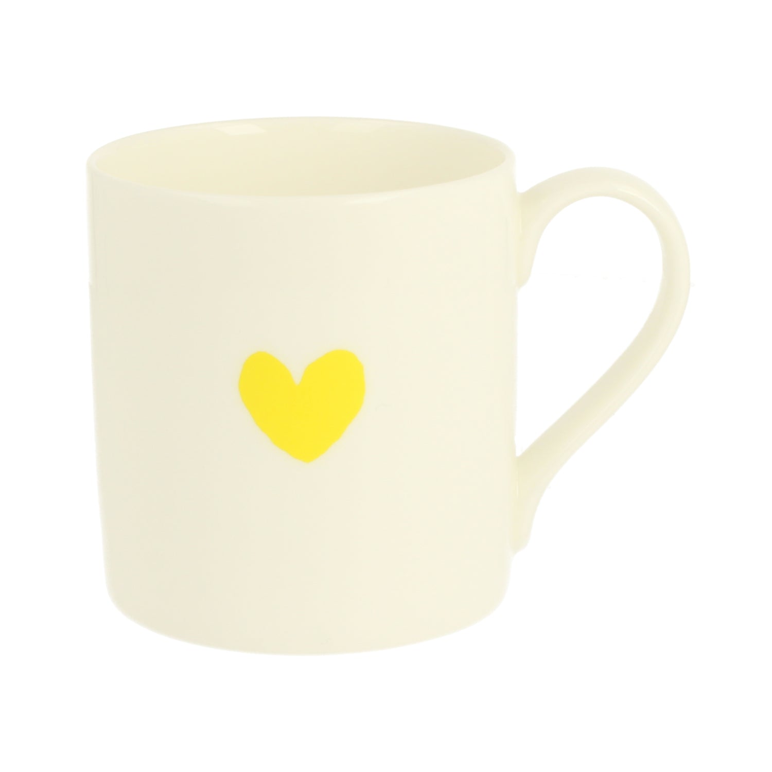 Wee Heart Yellow Mug