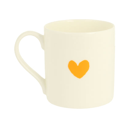 Wee Heart Orange Mug