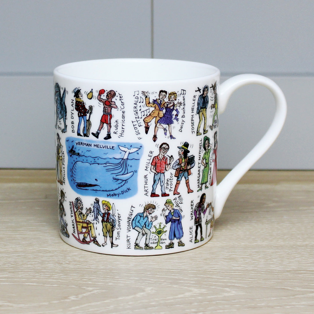 Writers &amp; Characters USA Mug