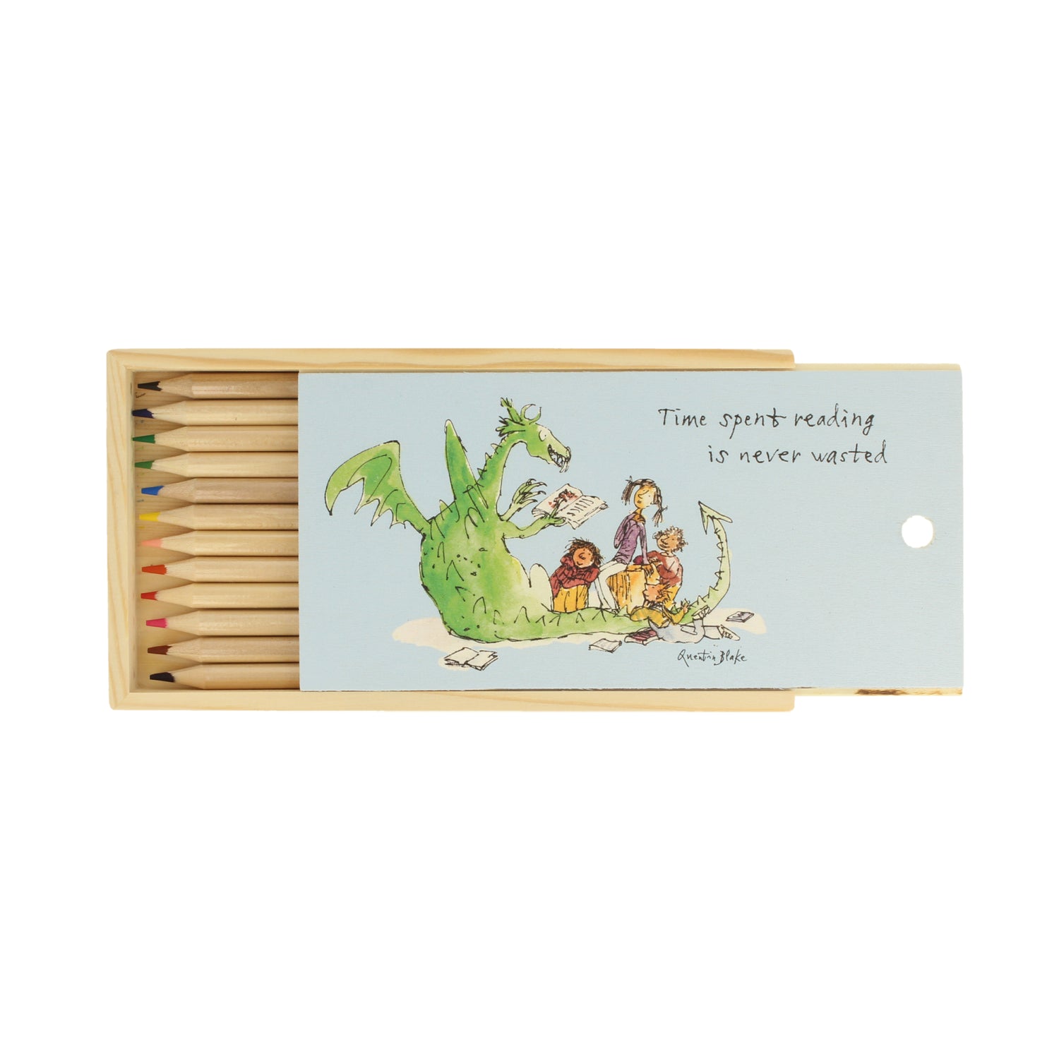 Time Spent Reading Wooden Pencil Set