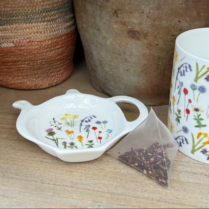 Wildflowers Tea bag Tidy