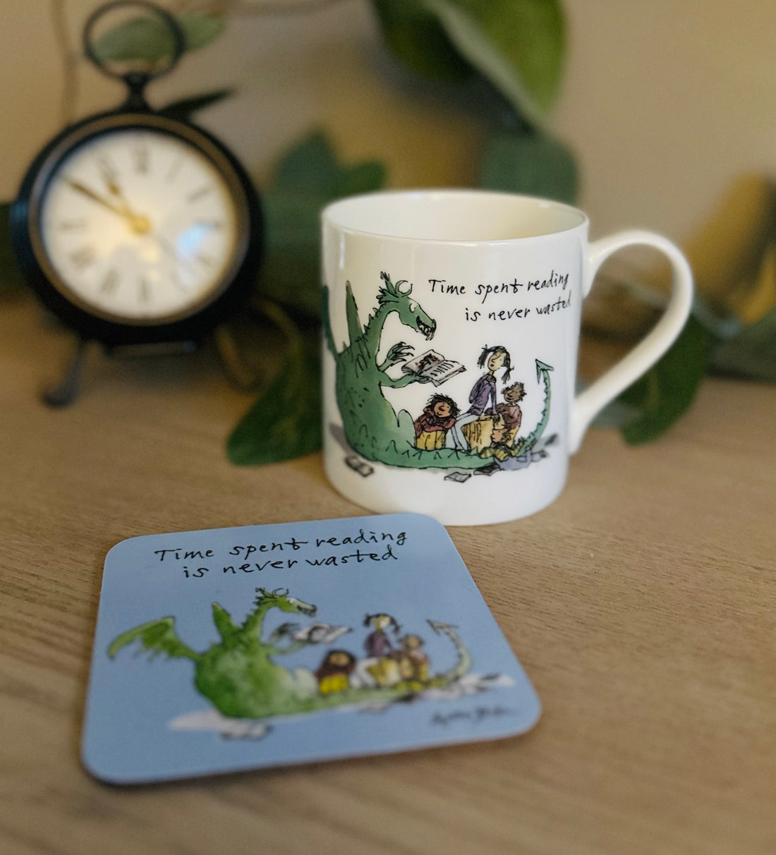 Time Spent Reading Mug &amp; Coaster Bundle