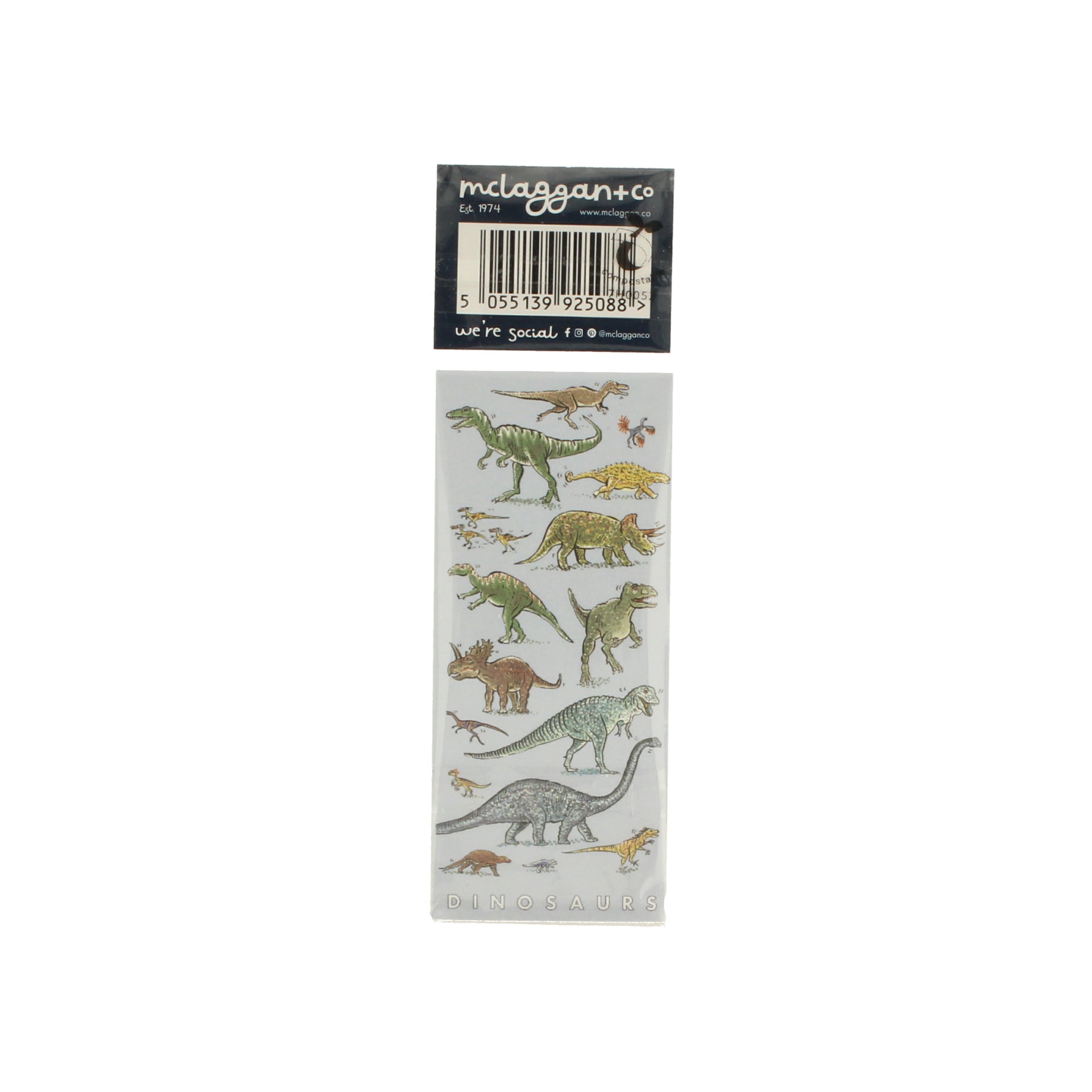 Dinosaurs Magnetic Bookmark