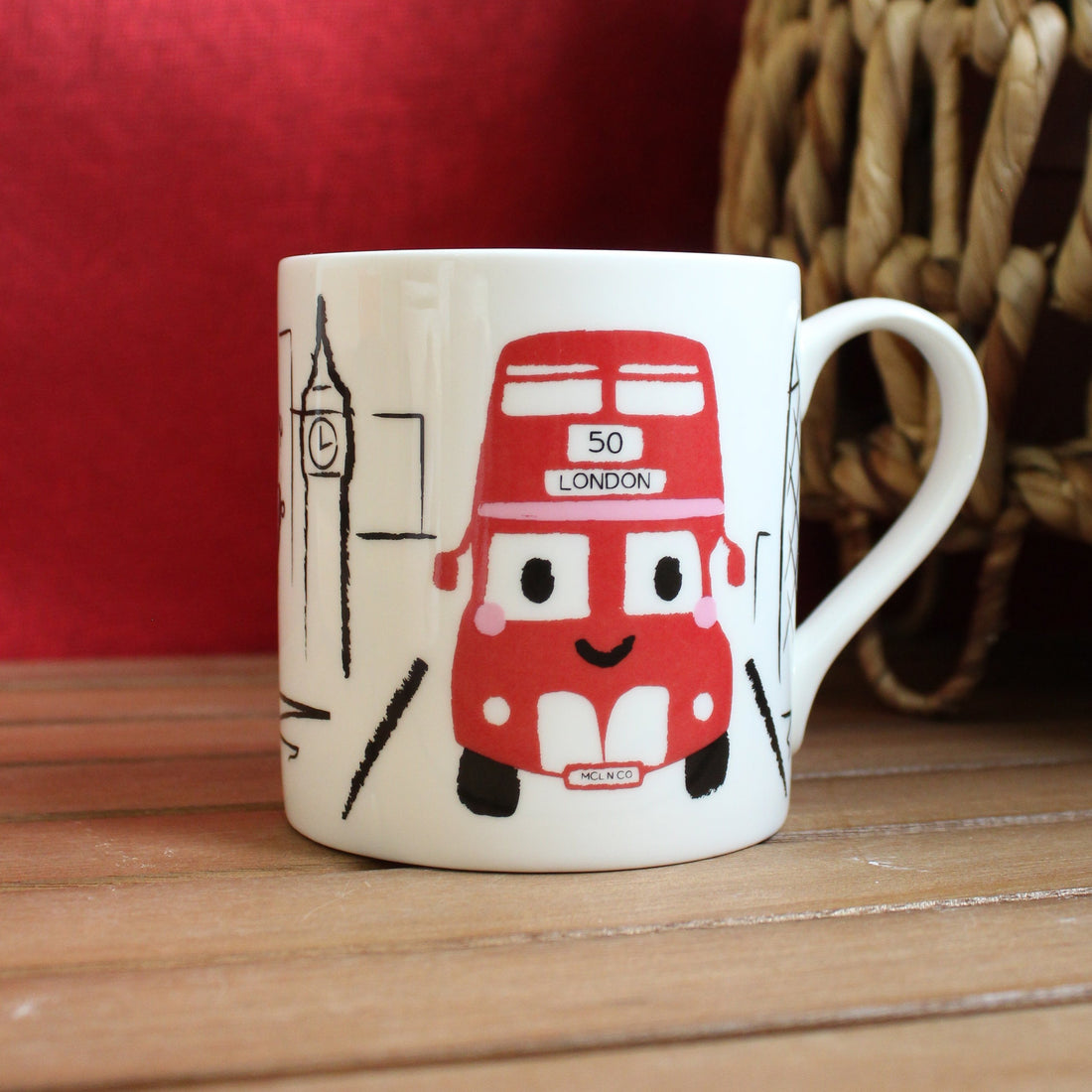 Big Red Bus Mug