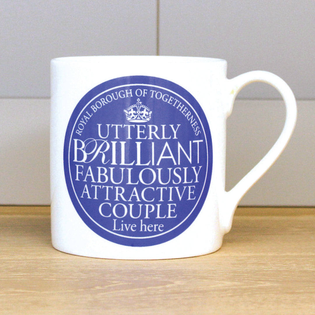 Utterly Brilliant Couple Mug