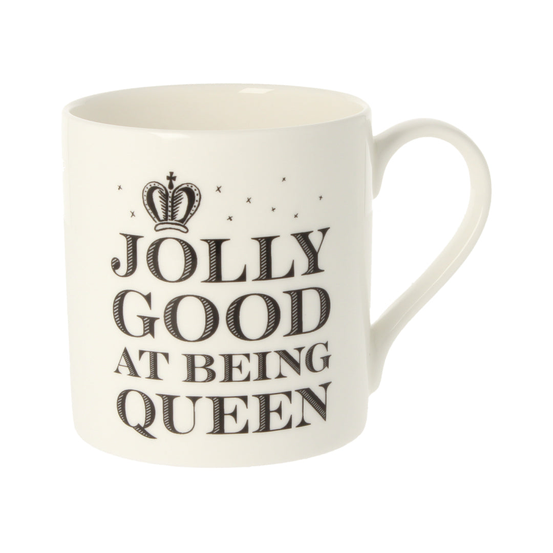 Jolly Good At Being Queen Mug