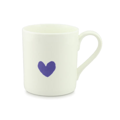 Small Heart Violet Mug - Mclaggan - Mclaggan